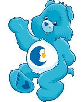 bisounours bleu