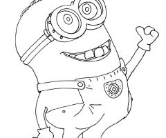 Coloriage minion