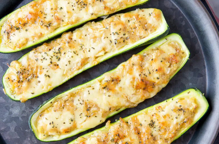Courgettes farcies végétariennes